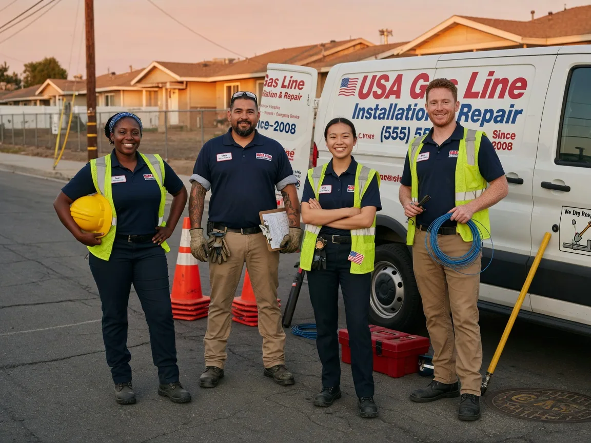 Gas Line Installation company in Oakville, WA